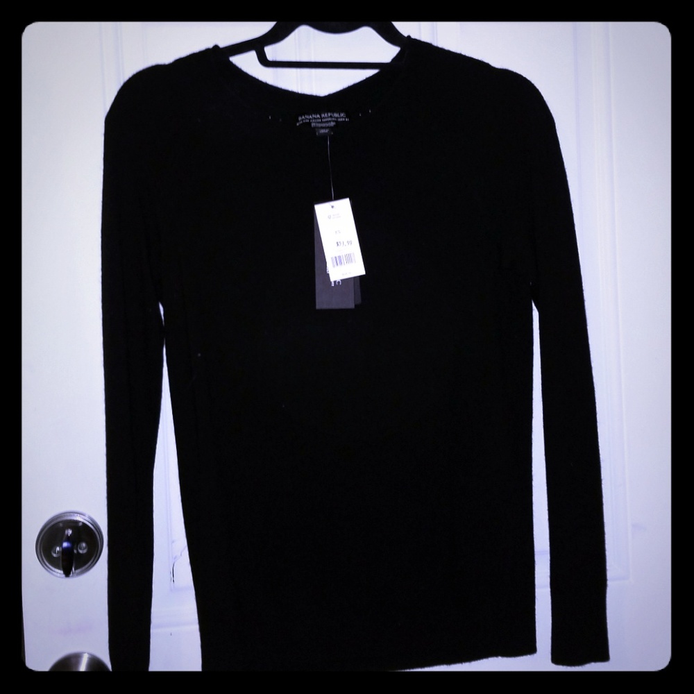 Banana Republic black sweater